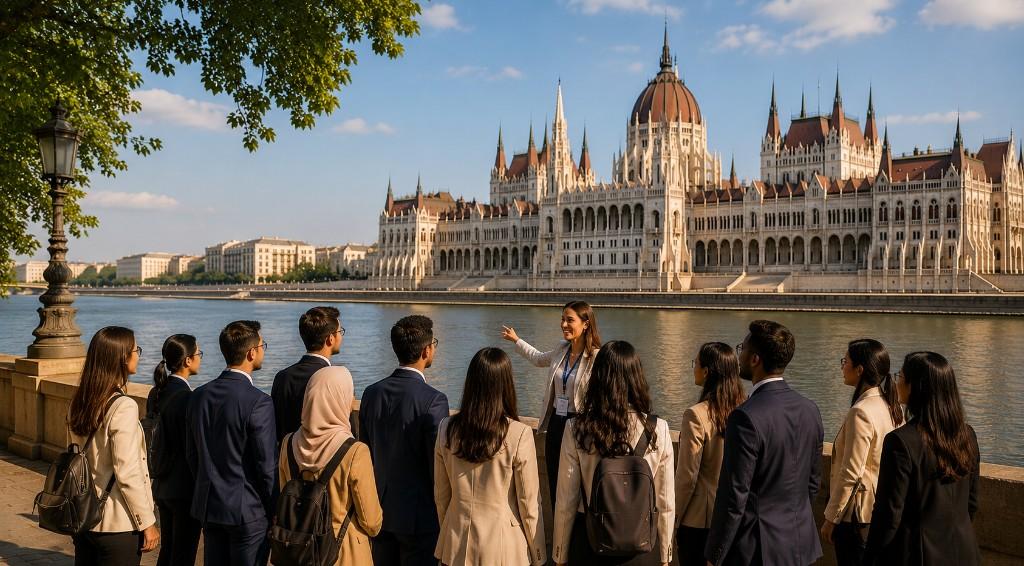 Budapest Parliament city tour at Global Leadership Dialogue 2026