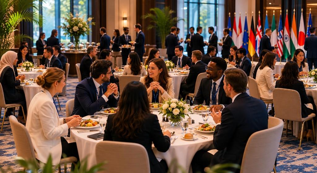 International lunch reception at Global Leadership Dialogue 2026